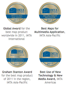 Awards van de iPAd en iPhone app