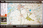 Afbeelding van fietsknooppuntenkaart Reestdal Staphorst op de Iphone