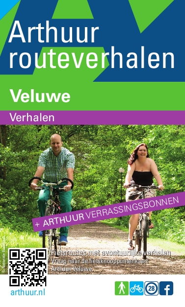 Arthuur fietsknooppuntenkaart Veluwe