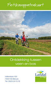 Fietsknooppuntenkaart Noord Twente en Graafscha Bentheim (Duitsland)